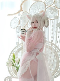 Chiyo Ogura w NO.007 Clear maid pink